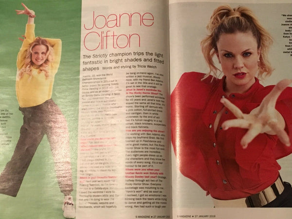 S EXPRESS Magazine 1/2019: JOANNE CLIFTON Melanie Sykes REGGIE YAYES D