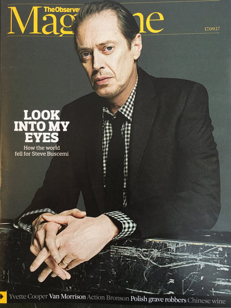 UK Observer Magazine 17 September 2017 Steve Buscemi Van Morrison