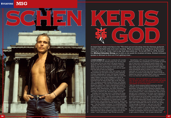 Rock Candy Magazine Issue 17: MICHAEL SCHENKER - THE MSG