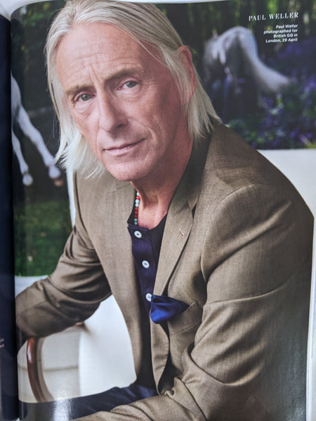 British GQ Magazine July 2021 Paul Weller in Conversation with