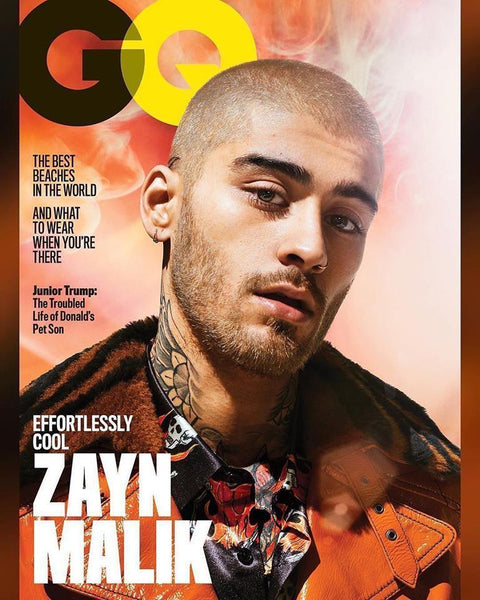 Gq Magazine Usa American July 2018 Zayn Malik 1d One Direction New Yourcelebritymagazines 