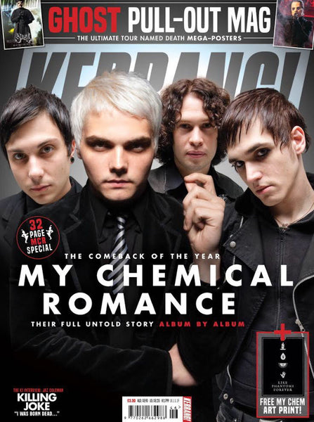 CLASSIC ROCK PLATINUM SERIES April 2023 MY CHEMICAL ROMANCE Gerard Way -  YourCelebrityMagazines