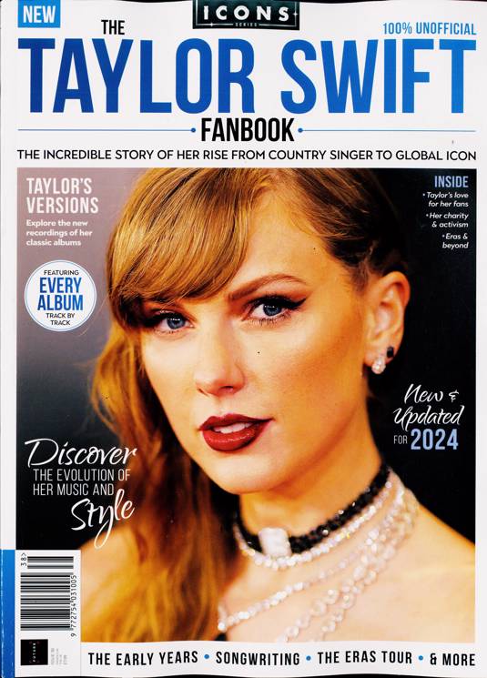 Icons Series magazine 38 2024 The Taylor Swift Fanbook UPDATED VERS