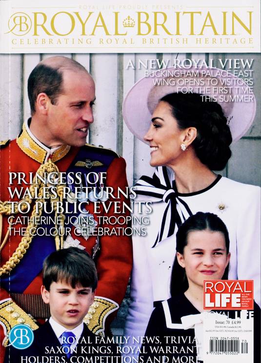Royal Life Magazine #70 TROOPING THE COLOUR Kate Middleton Prince George Louis