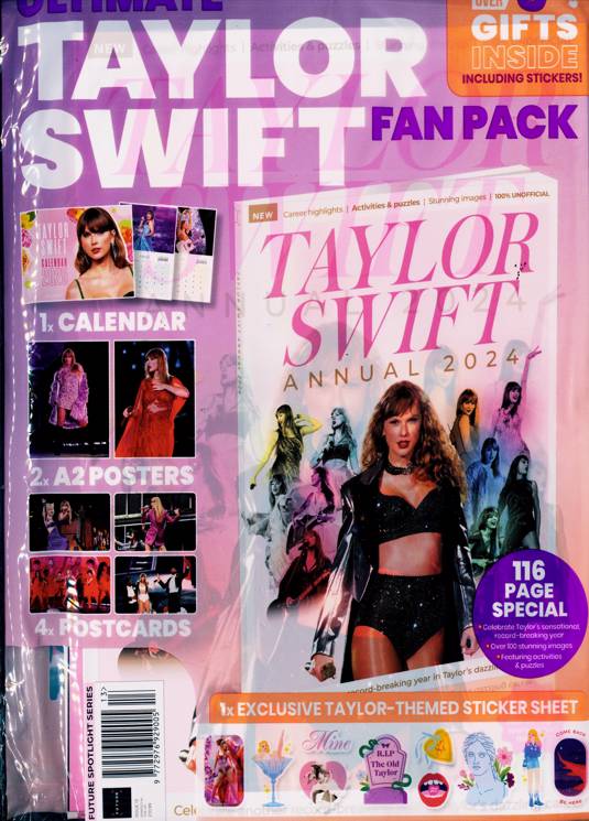 ULTIMATE TAYLOR SWIFT FAN PACK (Includes 2025 Calendar) August 2024