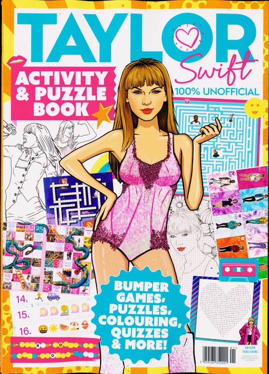 Taylor Swift Activity & Puzzle Book