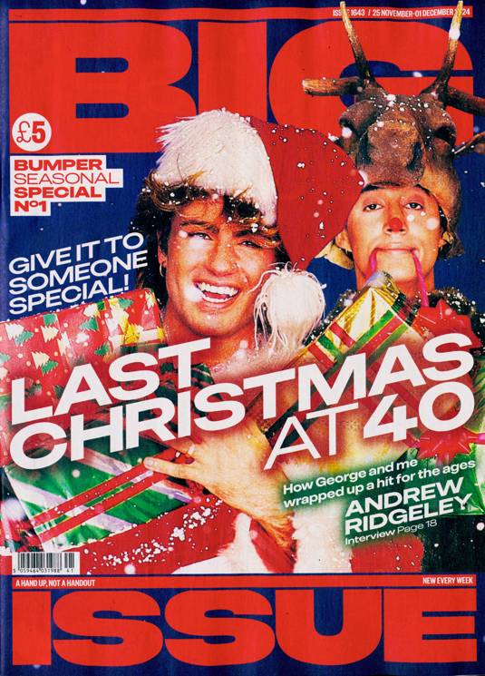 Big Issue Issue 1643 - Last Christmas at 40 George Michael Wham!