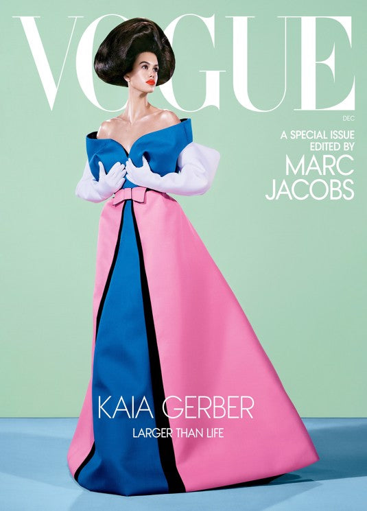 VOGUE MAGAZINE USA | DECEMBER 2024 | KAIA GERBER by Marc Jacobs