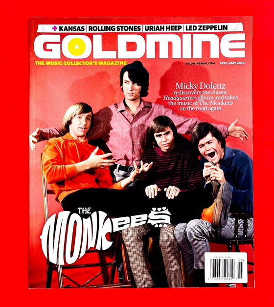 Goldmine magazine Apr/May 2023 The Monkees Micky Dolenz
