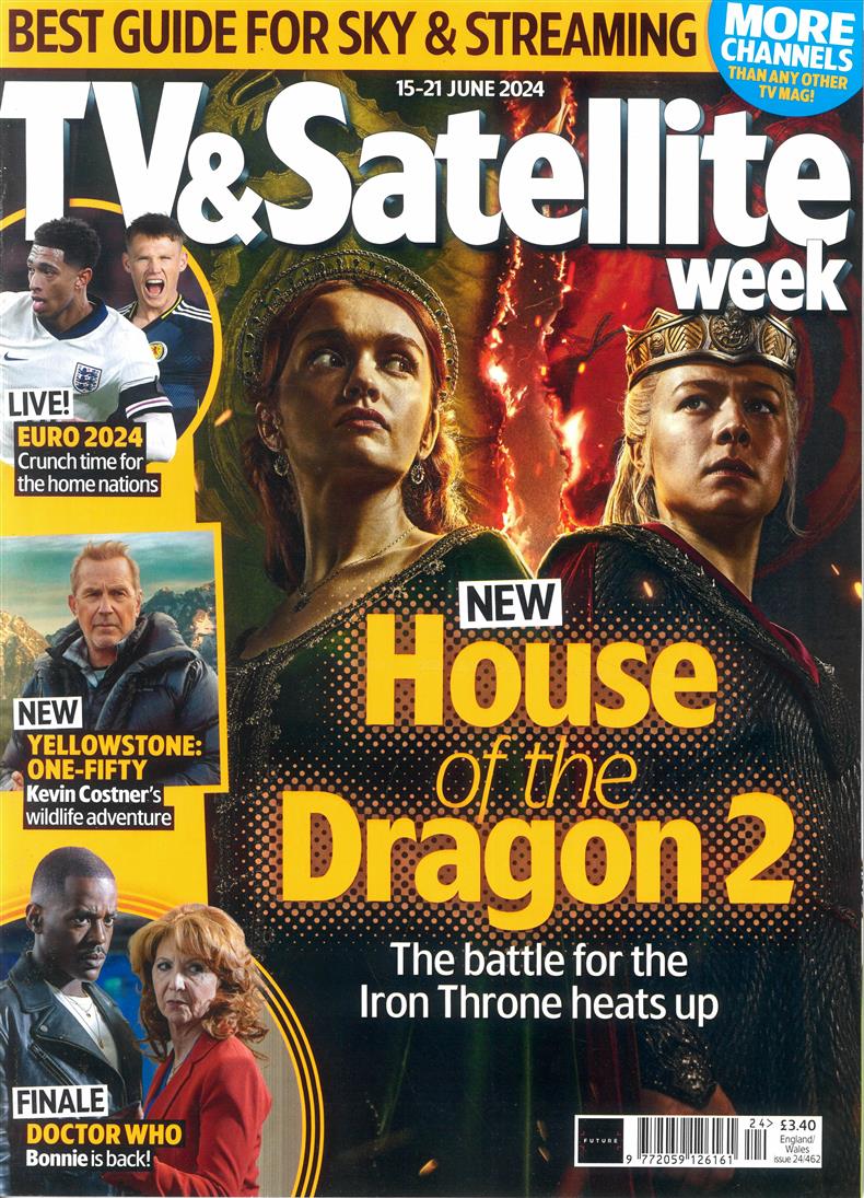 TV & Satellite Week magazine 15/06/2024 House of the Dragon 2 Ewan Mitchell