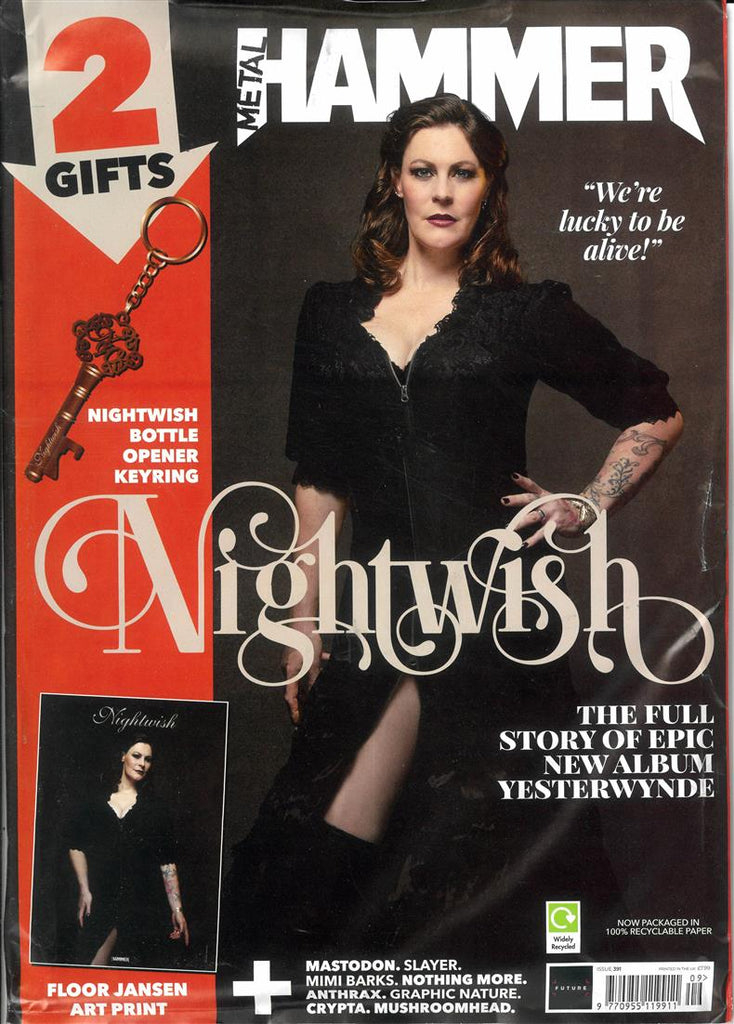 Metal Hammer Magazine #391 Nightwish Floor Jansen Art Print & Bottle Opener