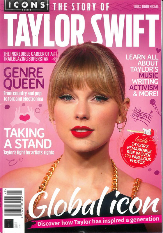 Icons Series magazine #48 2024 The Story of Taylor Swift: 100% Unofficial