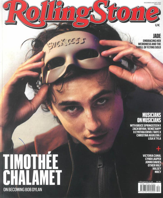 UK ROLLING STONE Magazine December 2024 - Timothee Chalamet