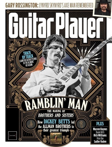 Guitar Player magazine August 2023 Dickey Betts Allman Brothers