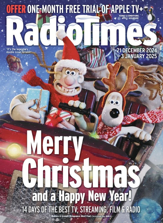 RADIO TIMES England Magazine CHRISTMAS & NEW YEAR DOUBLE ISSUE 2024