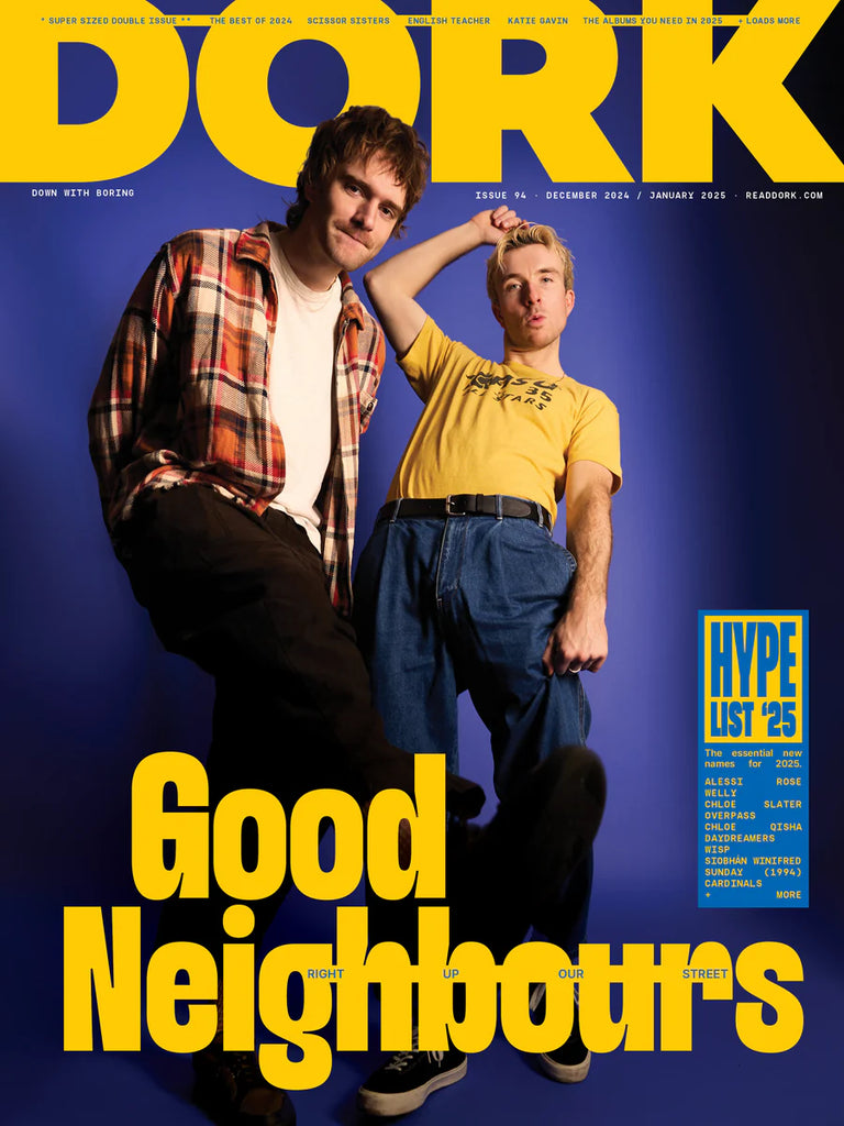 Dork, December 2024 / January 2025 (Good Neighbours cover)