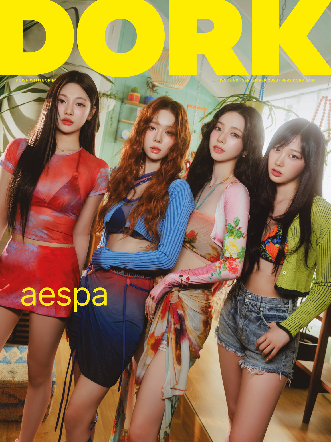 Dork Magazine September 2023 Aespa Cover