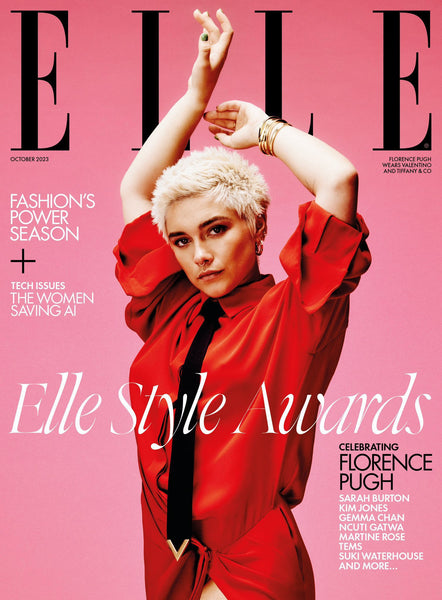 Florence Pugh - Elle UK October 2023 - YourCelebrityMagazines