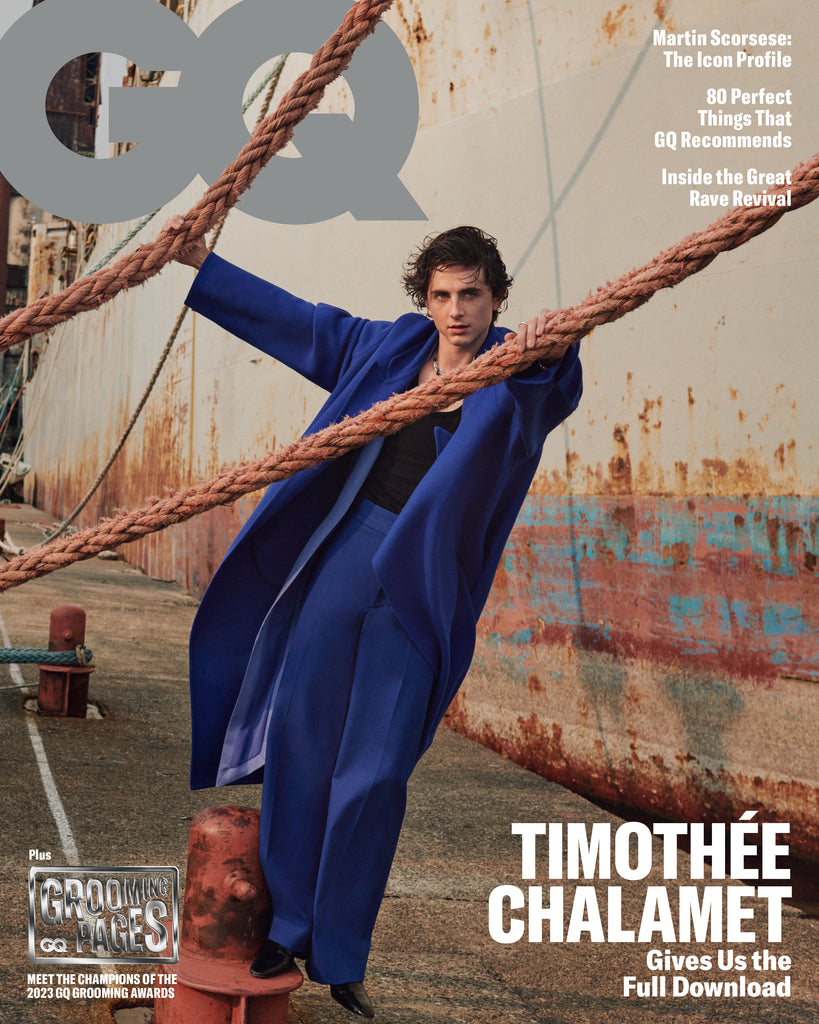 BRITISH GQ Magazine November 2023 Timothee Chalamet Collectors Cover