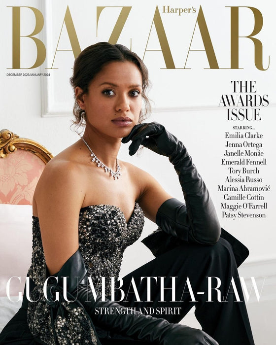 Gugu Mbatha-Raw for Harper's Bazaar UK - December 2023/January 2024