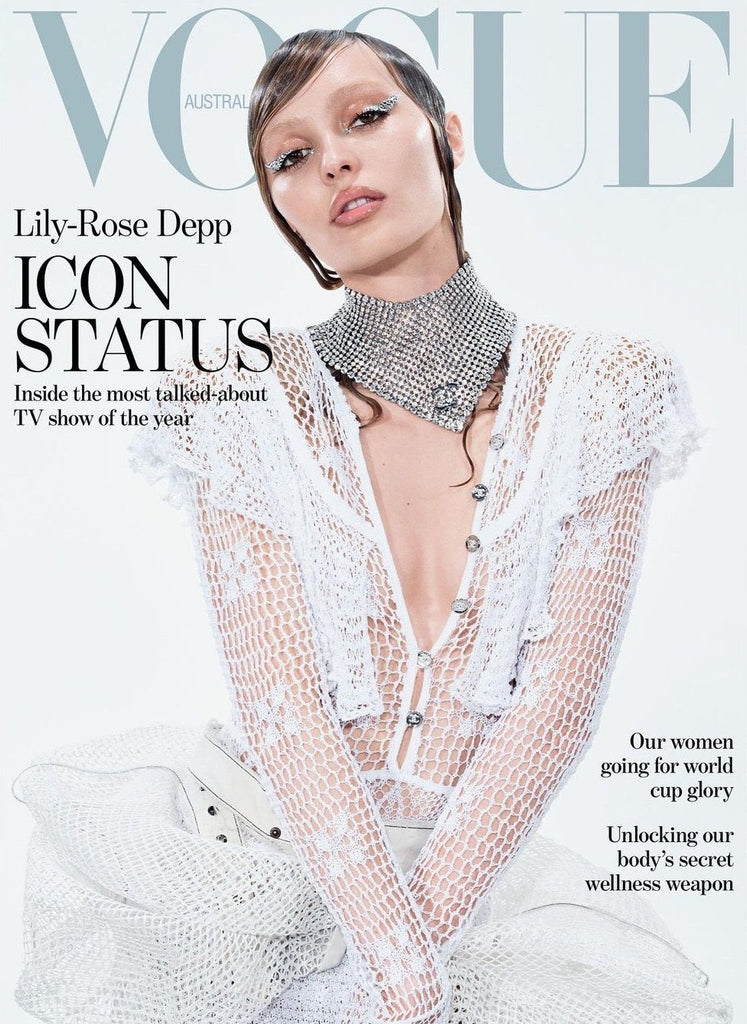 Lily-Rose Depp cover Vogue Australia 2023 - YourCelebrityMagazines