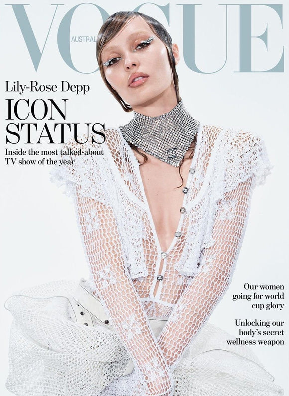 Lily-Rose Depp cover Vogue Australia 2023