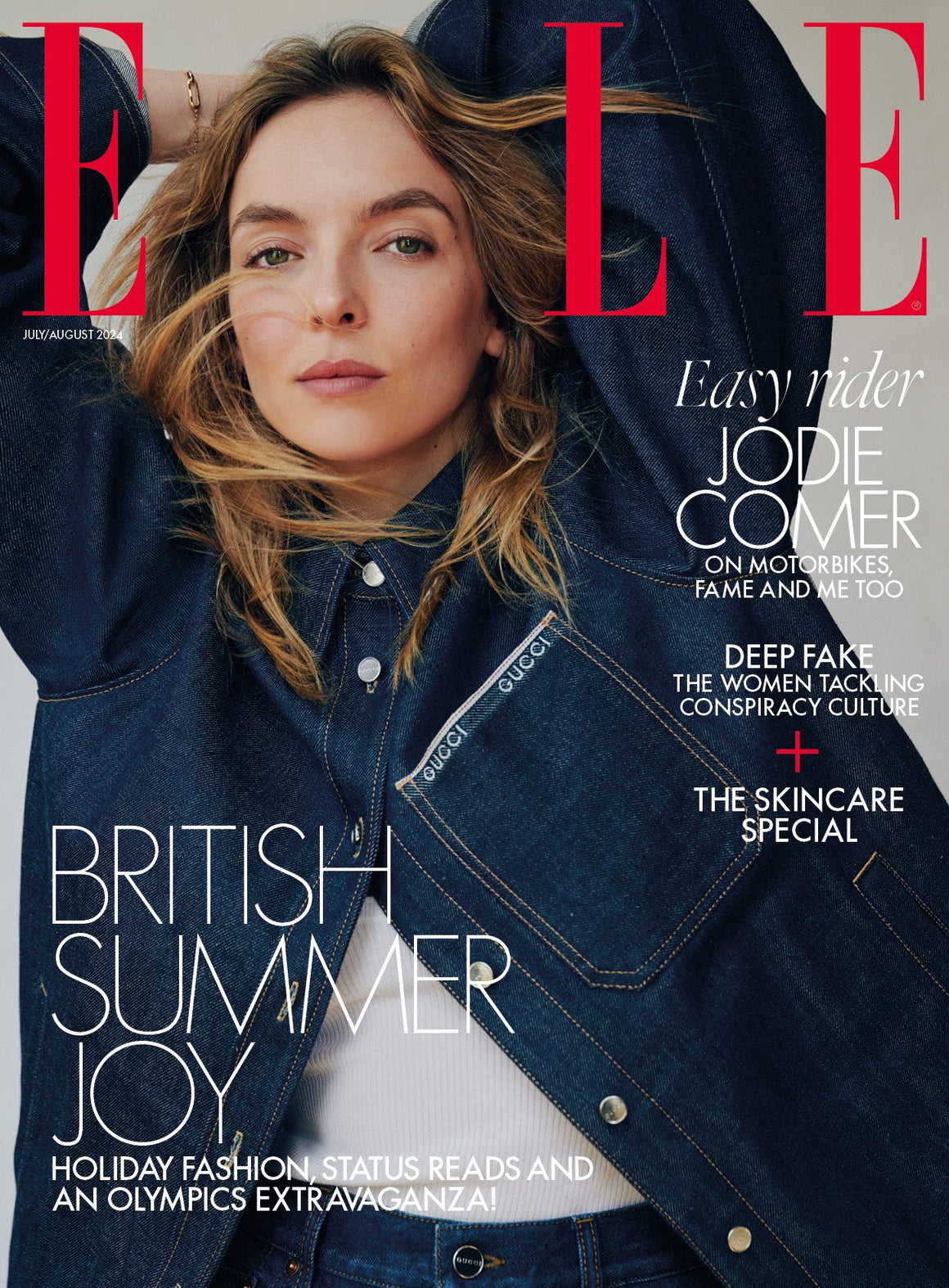 British Elle Magazine (UK) - July 2024 - Jodie Comer