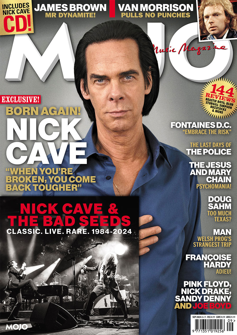 MOJO 370 – September 2024: Nick Cave & Exclusive CD