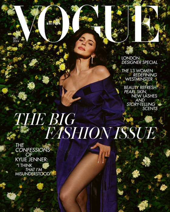 BRITISH Vogue Magazine September 2024 Kylie Jenner