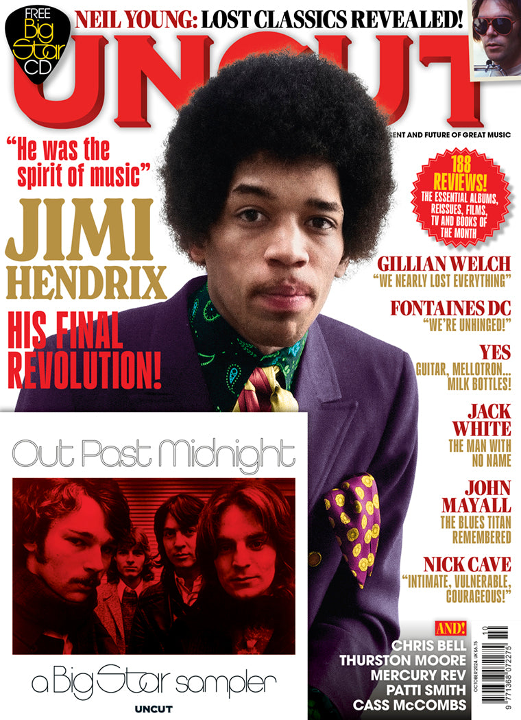 UNCUT Magazine – October 2024: Jimi Hendrix & Big Star Sampler CD