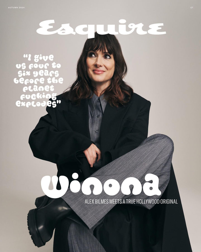 British Esquire magazine Autumn 2024 Winona Ryder Stranger Things