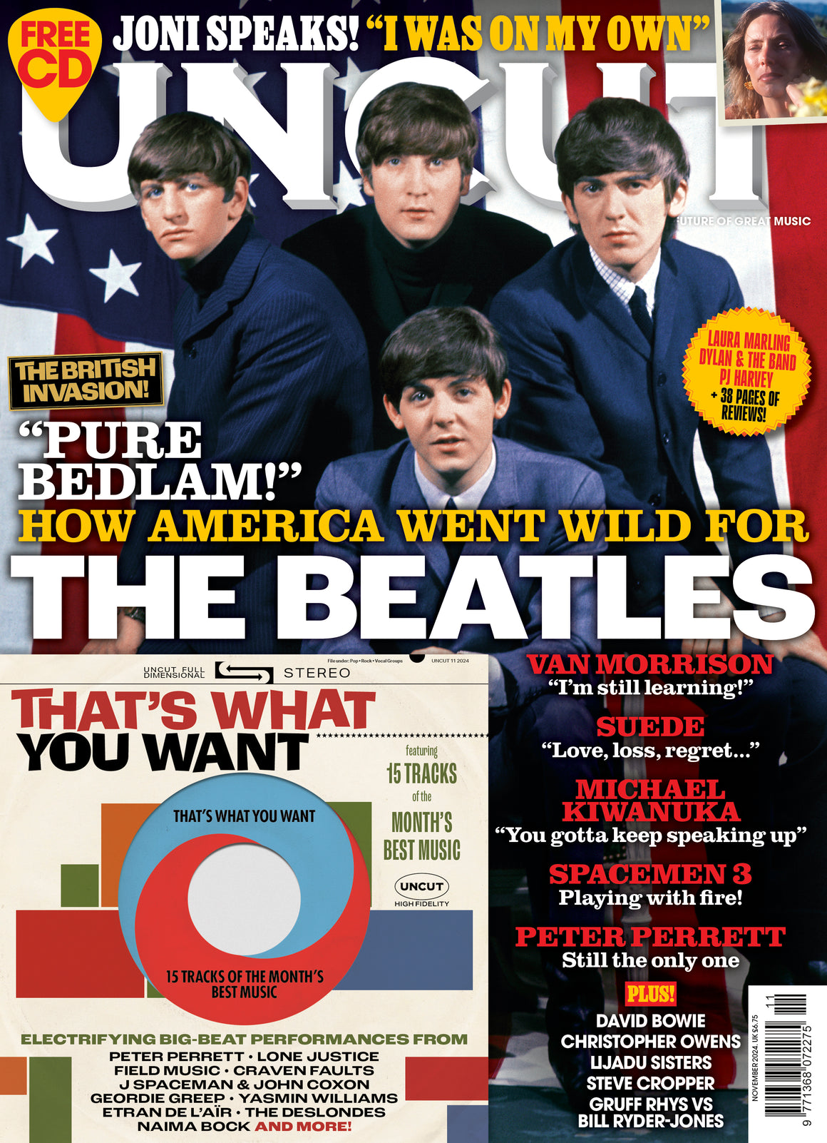 UNCUT Magazine – November 2024: The Beatles & Exclusive CD