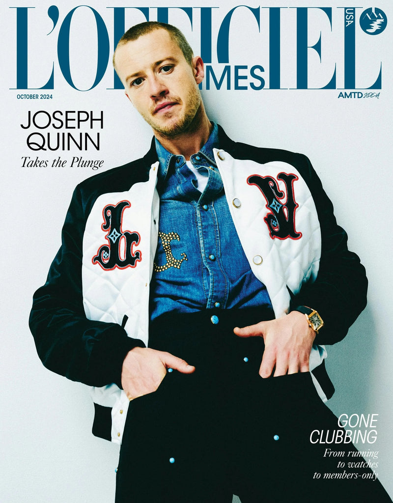 JOSEPH QUINN - L'OFFICIEL HOMMES MAGAZINE - October 2024 (Shipped from the USA)