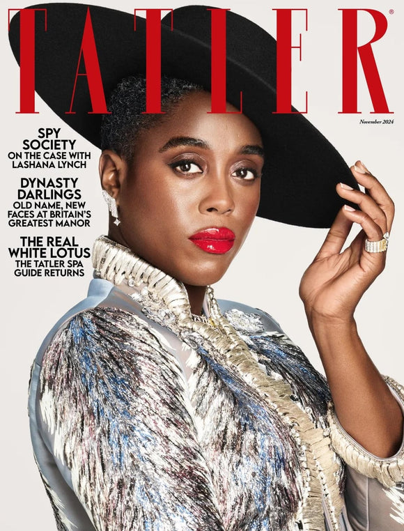 Tatler Magazine UK October 2024 - Lashana Lynch James Bond