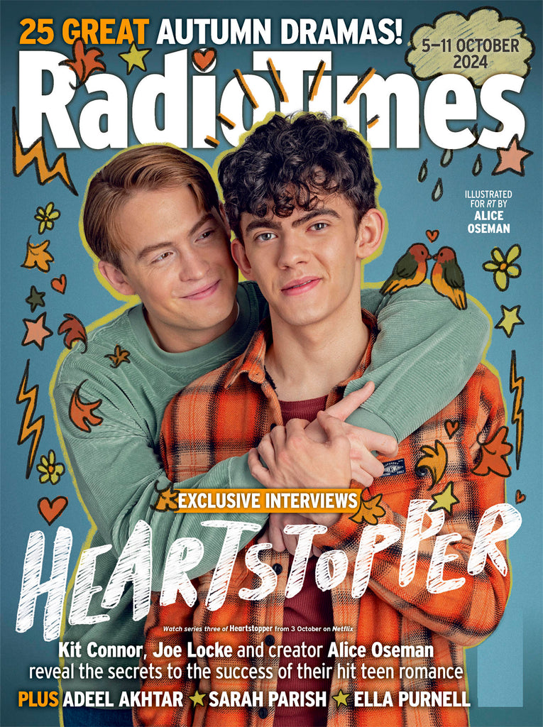 RADIO TIMES Mag 05-October 2024 Joe Locke & Kit Connor Heartstopper