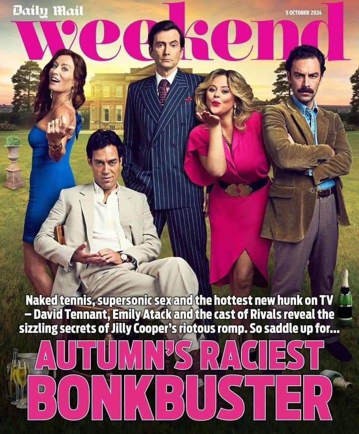 WEEKEND Mag 05-10-2024 AIDAN TURNER David Tennant Rivals