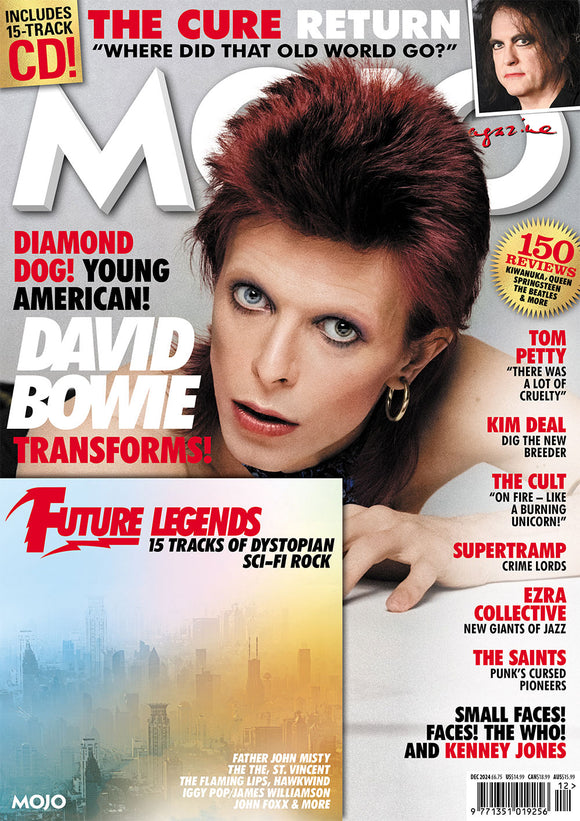 MOJO Magazine 373 – Decmeber 2024: David Bowie The Cure & Exclusive CD