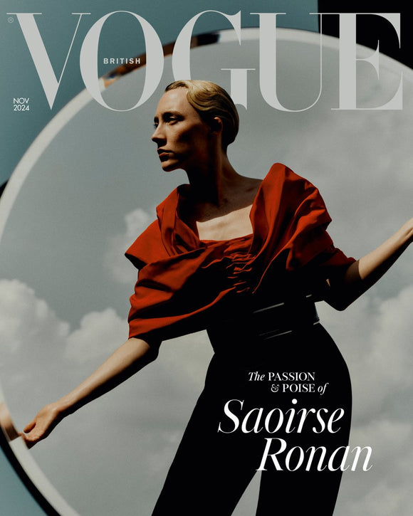 BRITISH Vogue Magazine November 2024 SAOIRSE RONAN