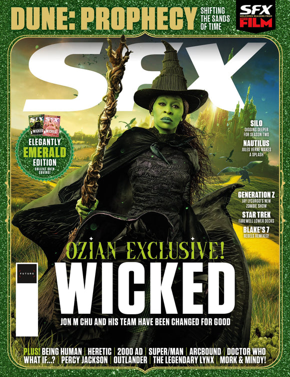 SFX Magazine December 2024 #385 CYNTHIA ERIVO Wicked Movie Cover #2