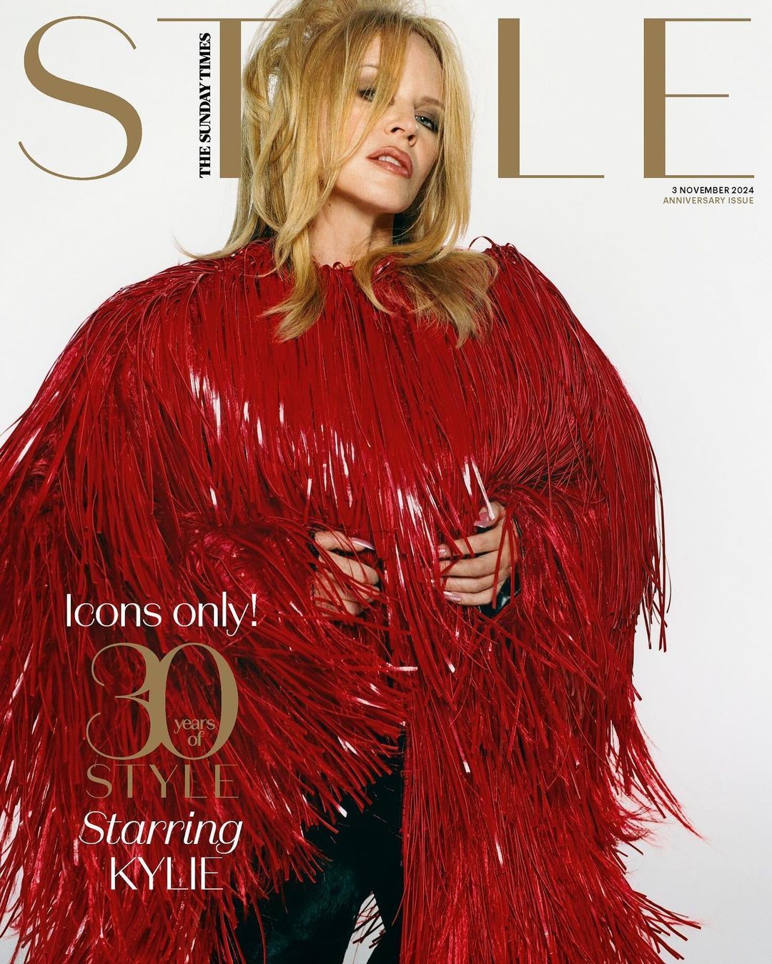 STYLE magazine 3 November 2024 KYLIE MINOGUE Cover #2