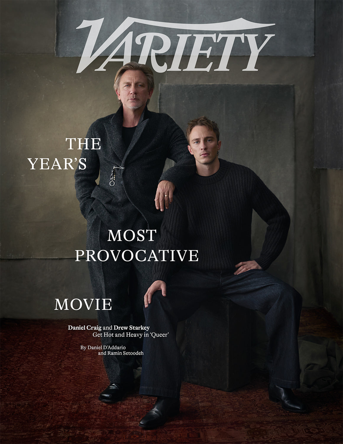 VARIETY MAGAZINE - November, 2024 - DREW STARKEY & Daniel Craig