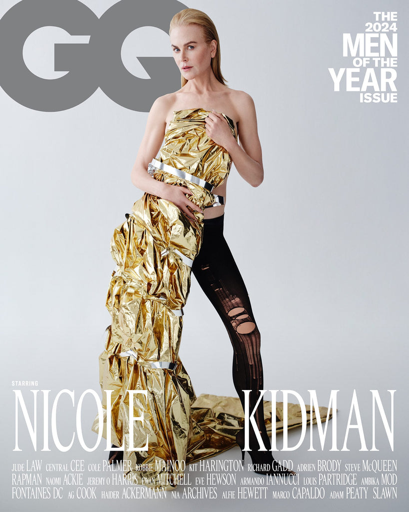 BRITISH GQ Magazine December 2024 Nicole Kidman