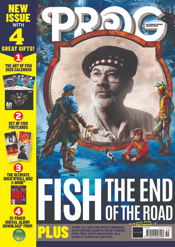 PROG Magazine #155 FISH - The End of the Road & Calendar & Postcards & More