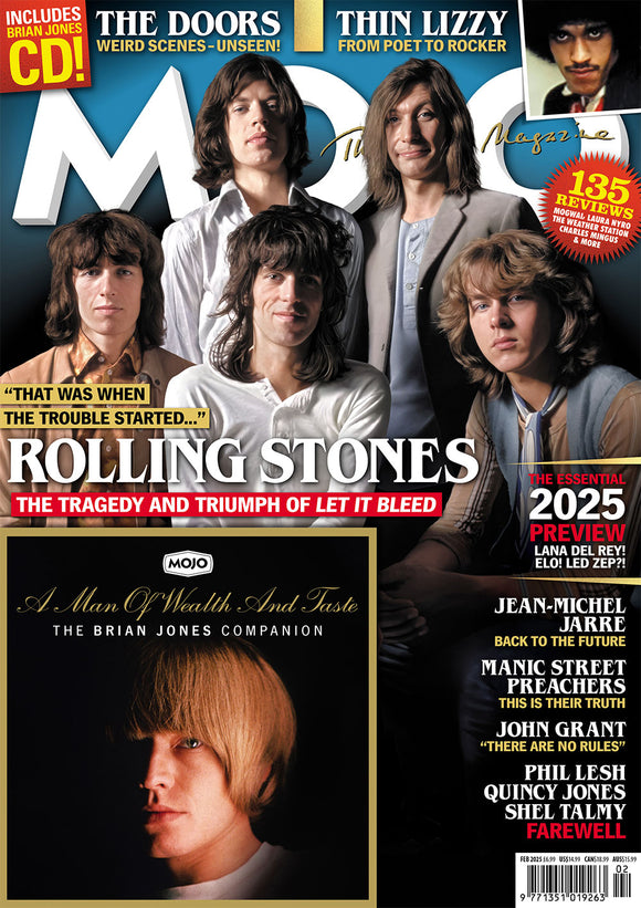 MOJO Magazine 375 – February 2025: The Rolling Stones & Exclusive Brian Jones CD