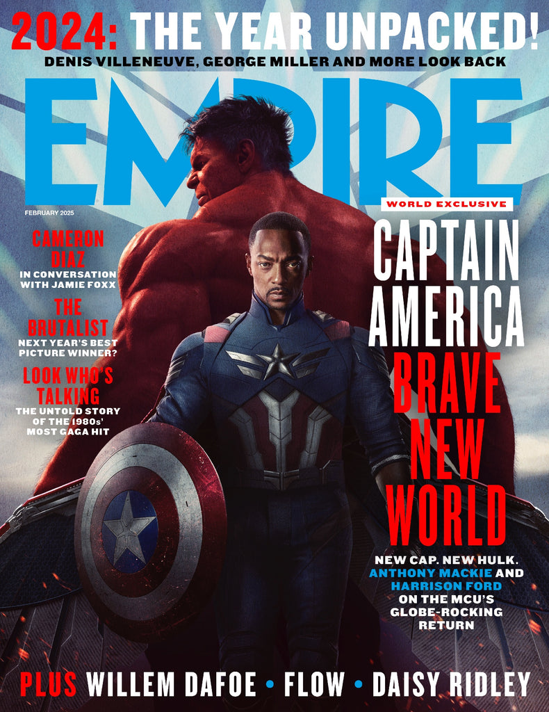 Empire Magazine Feb 2025: CAPTAIN AMERICA - BRAVE NEW WORLD Harrison Ford