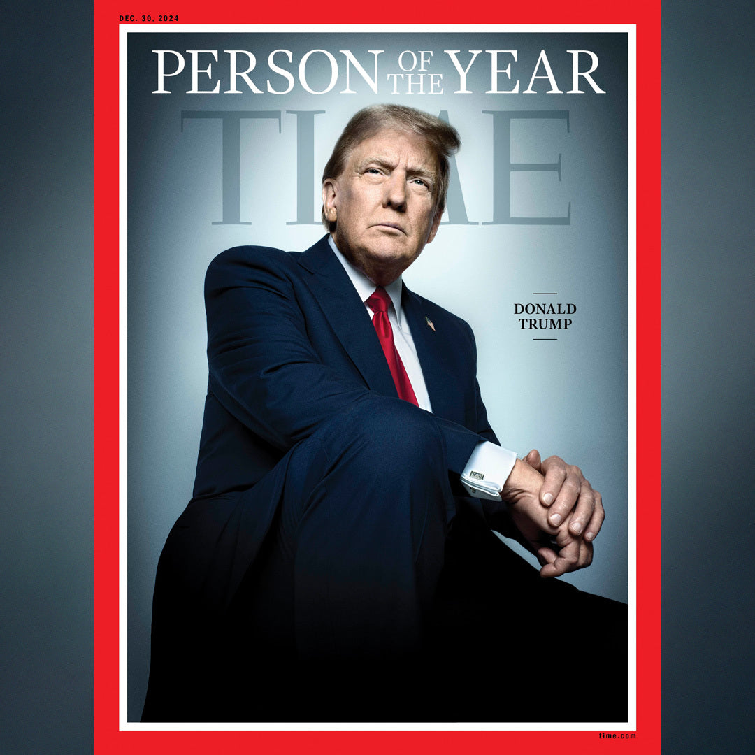 TIME Magazine 2024 Person of the Year - Donald Trump (In Stock)