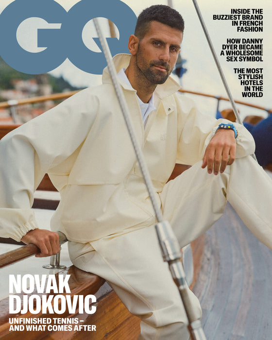 BRITISH GQ Magazine February 2025 Novak Djokovic