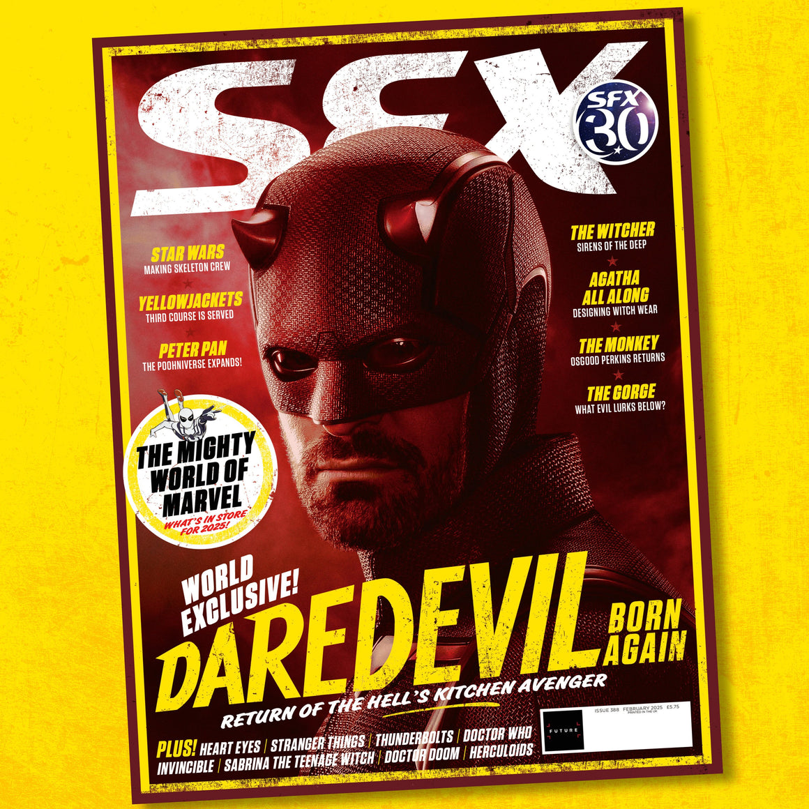 SFX magazine February 2025 #388 DAREDEVIL BORN AGAIN World Exclusive