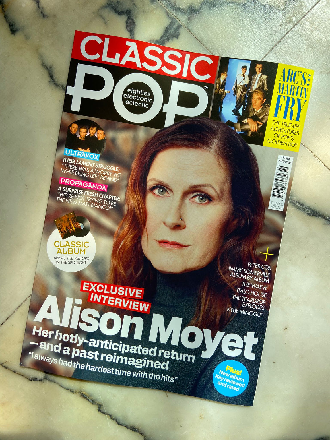 Classic Pop Magazine #89 Sept/Oct 2024 ALISON MOYET Kylie Minogue Ultravox