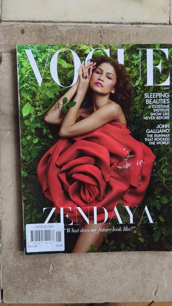 Zendaya - Vogue Magazine - May 2024 - BRAND NEW (Defective cover)